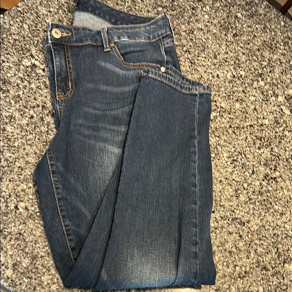Torrid boyfriend, straight Blue Denim Jeans size 16R